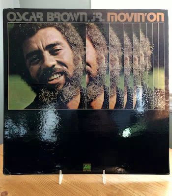 Album cover of Movin' On by Oscar Brown, Jr.